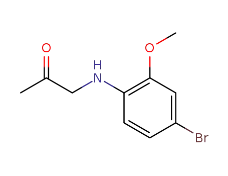 1-{[4-bromo-2-(methyloxy)phenyl]amino}-2-propanone