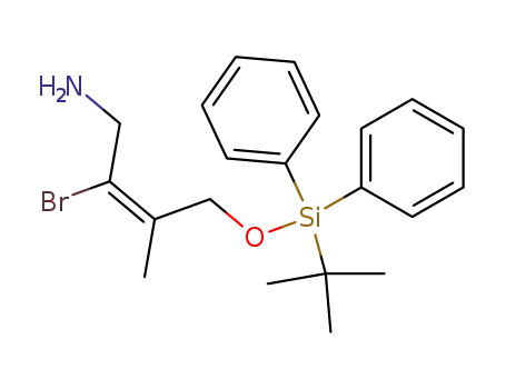 (E)-2-Bromo-4-(tert-butyl-diphenyl-silanyloxy)-3-methyl-but-2-enylamine