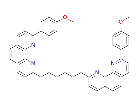 1,10-Phenanthroline, 2,2'-(1,6-hexanediyl)bis[9-(4-methoxyphenyl)-