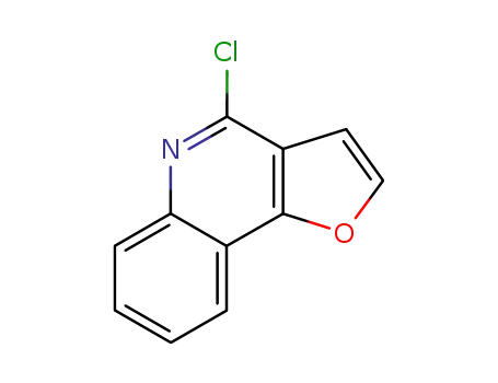 Molecular Structure of 627086-17-3 (4-chlorofuro[3,2-c]quinoline)