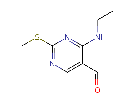4-(ethylaMino)-2-(Methylthio)pyriMidine-5-carbaldehyde