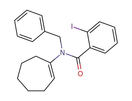 N-benzyl-N-(cyclohept-1-enyl)-2-iodobenzamide