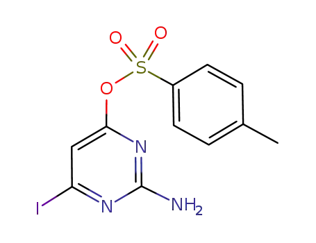 2-amino-6-iodopyrimidin-4-yl 4-methylbenzenesulfonate