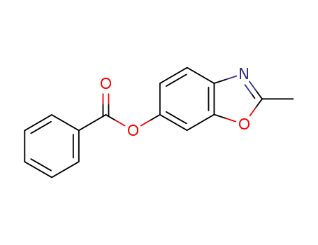 6-Benzoxazolol, 2-methyl-, benzoate (ester)
