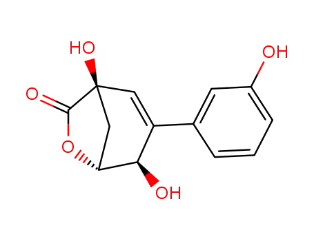 (1R,3R,4R)-1,4-dihydroxy-5-(3-hydroxyphenyl)cyclohex-5-ene-1,3-carbolactone