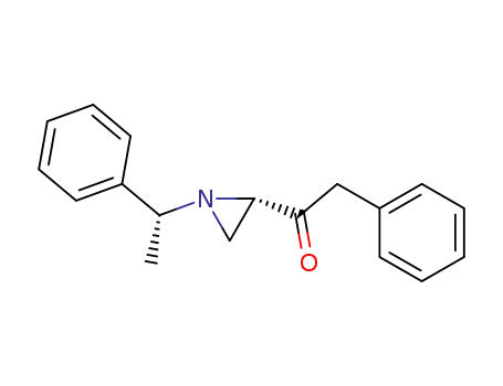 Ethanone, 2-phenyl-1-[(2S)-1-[(1R)-1-phenylethyl]-2-aziridinyl]-