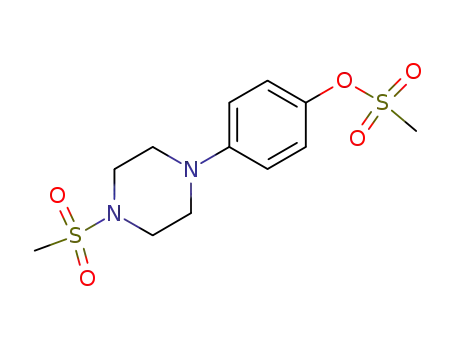 methanesulfonic acid 4-(4-methanesulfonylpiperazin-1-yl)phenyl ester