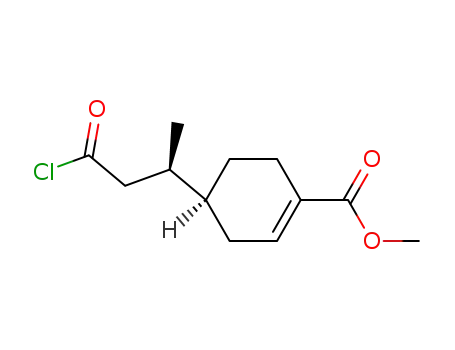 (S)-4-((R)-2-Chlorocarbonyl-1-methyl-ethyl)-cyclohex-1-enecarboxylic acid methyl ester
