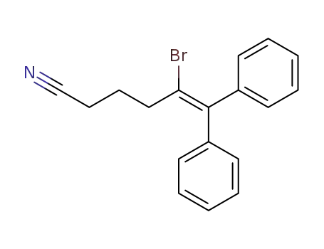 5-Bromo-6,6-diphenyl-hex-5-enenitrile