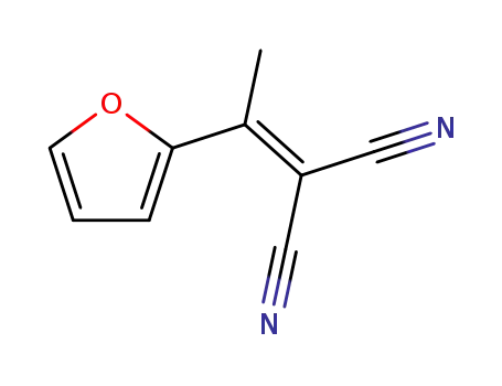 Molecular Structure of 62737-71-7 (2-[1-(2-FURYL)ETHYLIDENE]MALONONITRILE)