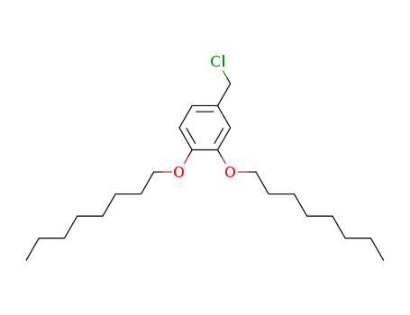 3,4-bis(octan-1-yloxy)benzyl chloride