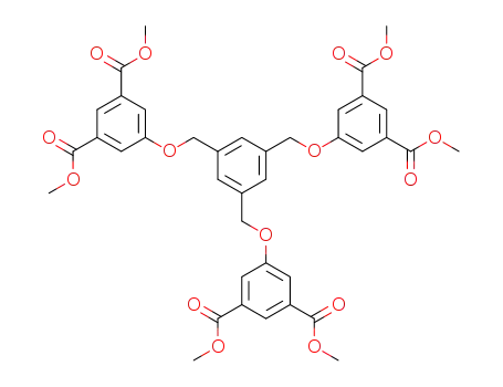 1,3-Benzenedicarboxylic acid,
5,5',5''-[1,3,5-benzenetriyltris(methyleneoxy)]tris-, hexamethyl ester