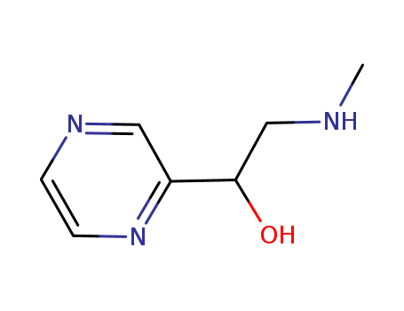 Pyrazinemethanol, a-[(methylamino)methyl]-