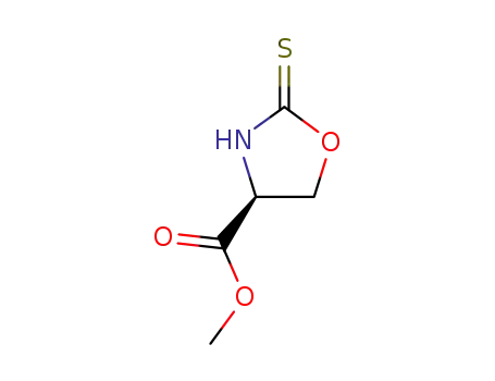 4-Oxazolidinecarboxylic acid, 2-thioxo-, methyl ester, (4S)-