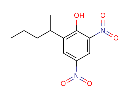 2,4-dinitro-6-pentan-2-yl-phenol
