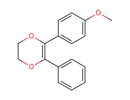 5-(4-Methoxy-phenyl)-6-phenyl-2,3-dihydro-[1,4]dioxine