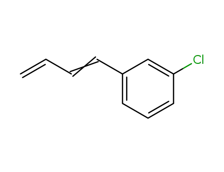 Molecular Structure of 53150-61-1 (Benzene, 1-(1,3-butadienyl)-3-chloro-)
