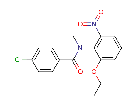 4-Chloro-N-(2-ethoxy-6-nitro-phenyl)-N-methyl-benzamide