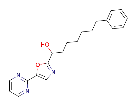 2-Oxazolemethanol, a-(6-phenylhexyl)-5-(2-pyrimidinyl)-