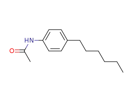 Molecular Structure of 20330-59-0 (ACET-(4-N-HEXYL)ANILID)