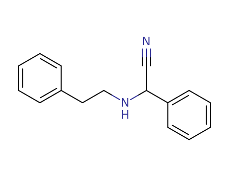 Benzeneacetonitrile, a-[(2-phenylethyl)amino]-