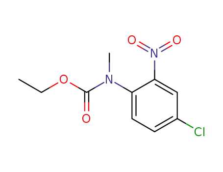 Molecular Structure of 89680-22-8 (Carbamic acid, (4-chloro-2-nitrophenyl)methyl-, ethyl ester)