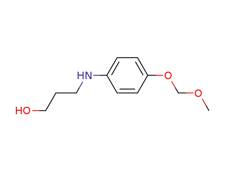 1-Propanol, 3-[[4-(methoxymethoxy)phenyl]amino]-