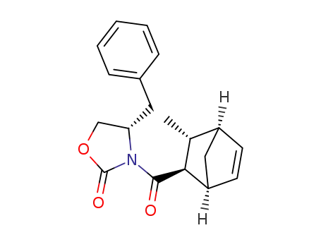 (S)-4-Benzyl-3-((1S,2S,3R,4R)-3-methyl-bicyclo[2.2.1]hept-5-ene-2-carbonyl)-oxazolidin-2-one