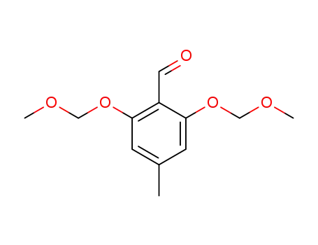 Molecular Structure of 121287-34-1 (2,6-bis(methoxymethyloxy)-4-methylbenzaldehyde)