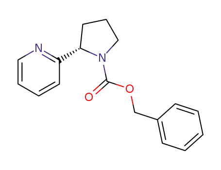 2-<(2S)-1-benzyloxycarbonyl-2-pyrrolidinyl>pyridine
