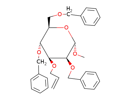 methyl 3-O-allyl-2,4,6-tri-O-benzyl-α-D-mannopyranoside