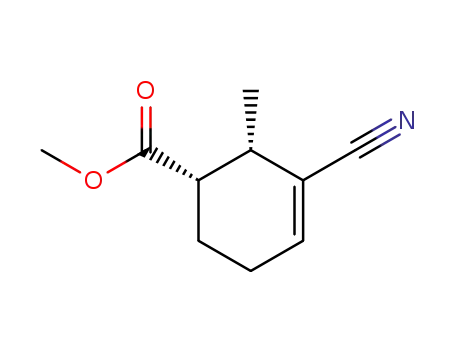 cis-1-cyano-5-carbomethoxy-6-methylcyclohexene