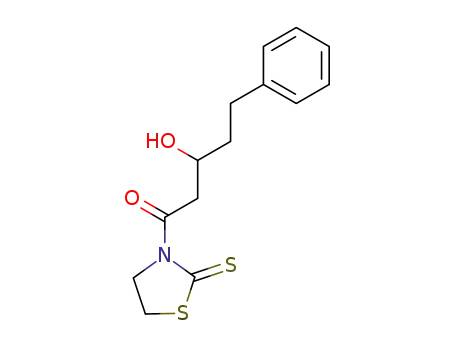 2-Thiazolidinethione, 3-(3-hydroxy-1-oxo-5-phenylpentyl)-