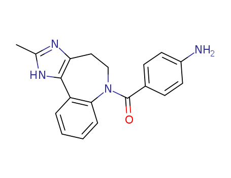(4-aminophenyl)(2-methyl-4,5-dihydrobenzo[b]imidazo[4,5-d]azepin-6(3aH)-yl)methanone