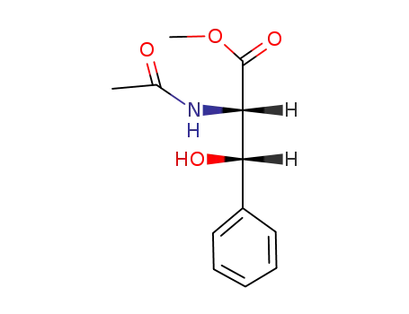 Methyl (2R<sup>*</sup>,3R<sup>*</sup>)-2-(acetylamino)-3-hydroxy-3-phenylpropanoate
