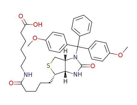 6-(1-N-(4,4'-dimethoxytrityl)-D-(+)-biotinoyl)aminohexanoic acid