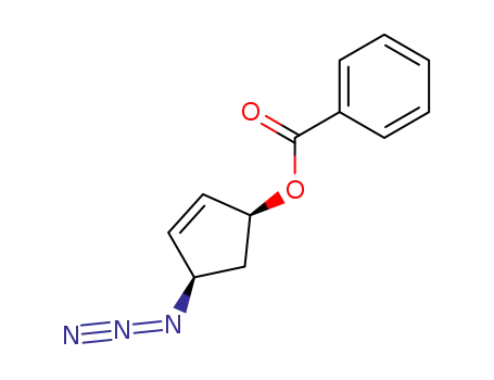 (1S,4R)-4-Azido-1-benzoyloxycyclopent-2-ene