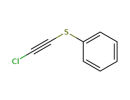 Molecular Structure of 79894-52-3 (Benzene, [(chloroethynyl)thio]-)