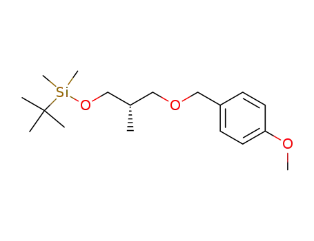 (1,1-dimethylethyl)(dimethyl){[(2S)-2-methyl-3-({[4-(methyloxy)phenyl]methyl}oxy)propyl]oxy}silane
