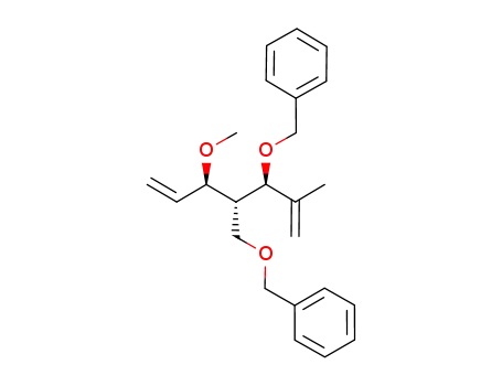 2-methyl-3-benzyloxy-4-benzyloxymethyl-5-methoxy-1,6-heptadiene
