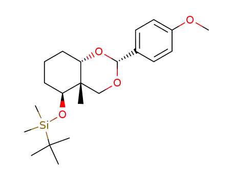 ((2R,4aS,5S,8aS)-hexahydro-2-(4-methoxyphenyl)-4a-methyl-4H-benzo[d][1,3]dioxin-5-yloxy)(tert-butyl)dimethylsilane