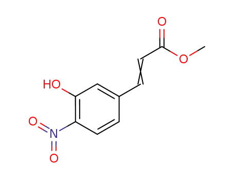 2-Propenoic acid, 3-(3-hydroxy-4-nitrophenyl)-, methyl ester