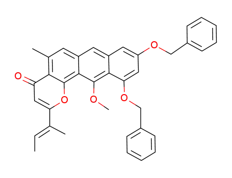 C<sub>37</sub>H<sub>32</sub>O<sub>5</sub>