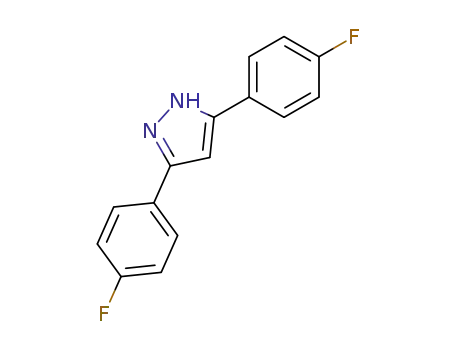 1H-Pyrazole, 3,5-bis(4-fluorophenyl)-