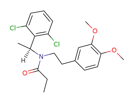 (S)-N-<1-(2,6-Dichlorophenyl)ethyl>-N-<2-(3,4-dimethoxyphenyl)ethyl>propanamide