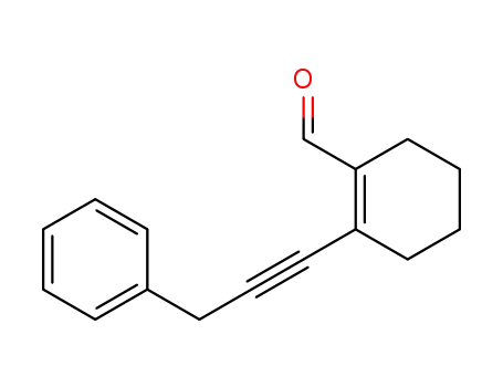2-(3'-phenylprop-1'-ynyl)cyclohex-1-ene-1-carbaldehyde