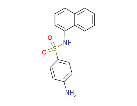 Benzenesulfonamide,4-amino-N-1-naphthalenyl- cas  52025-77-1