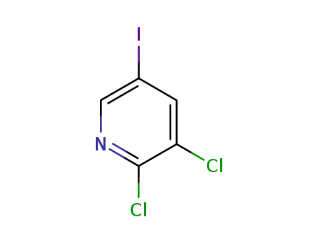 Molecular Structure of 97966-01-3 (2,3-DICHLORO-5-IODOPYRIDINE)