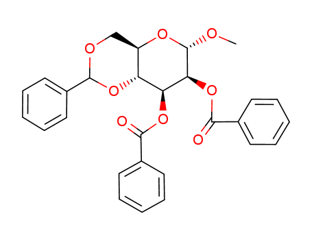 Methyl 2,3-di-O-benzoyl-4,6-O-benzylidene-a-D-mannopyranoside
