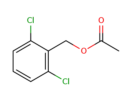 Molecular Structure of 71172-54-8 (2,6-dichlorobenzyl acetate)